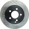 Centric Parts Sport Drilled/Slotted Brake Rotor, 127.63060L 127.63060L - alternate 1